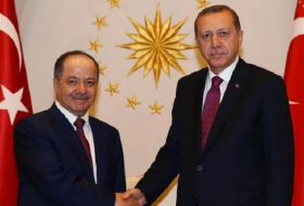 Erdoğan empfängt Barzani